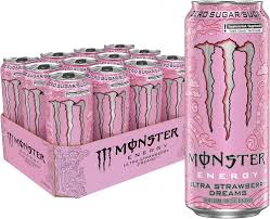 Monster Energy Ultra Strawberry Dreams 473ml (12 Pack)