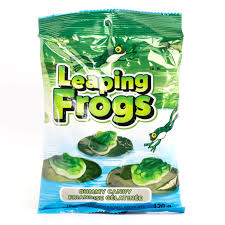 Gummy Zone Leaping Frogs Gummy Candy (Case of 24)