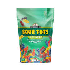 Waterbridge Sour Tots 200g (Case of 15)