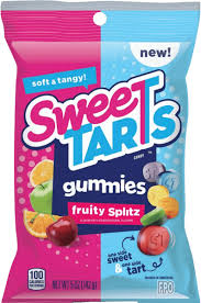 Sweetarts Gummies Fruity Splitz Peg Bag (Case of 12)