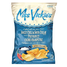 Miss Vickie's Sweet Chili & Sour Cream Kettle Cooked Potato Chips 40g - 40 Count