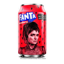 Fanta Beetlejuice Strawberry 355ml - Case of 12 (Limited)