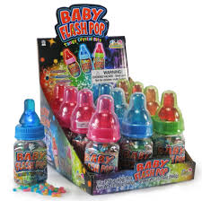 Baby Flash Pop Candy - 12ct