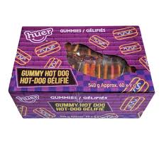 Huer Gummy Hot Dog 9g - 60ct