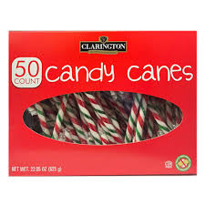 Clarington Candy Canes - 50ct