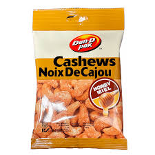 Dan-D Pak Cashews Honey - Case of 12