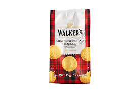 Walkers All Butter Mini Shortbread Rounds Bag - Case of 12