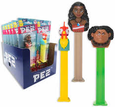 Pez Candy & Dispenser Disney Princess Moana - Case of 12