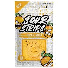 Sour Strips Tropical Explosion Mango Peg Bag (Case of 12)