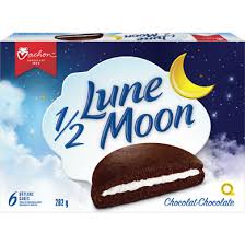 Vachon 1/2 Moon Chocolate Cake - 6ct