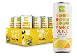 Alo Mango Juice Cans 320ml (Case of 12)