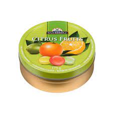 Waterbridge Citrus Fruits Candy Tins (Case of 12)