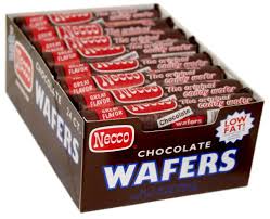 Necco Chocolate Wafer Roll - 24ct