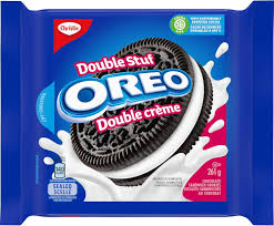 Oreo Double Crème Cookies 261g  - Case of 12