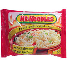 Mr. Noodles Instant Noodles SPICY Chicken Simulated Flavor 85g (24 pack)