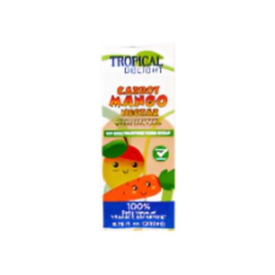 Tropical Delight Carrot Mango 200ml (8 Pack)