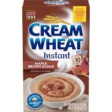 Cream of Wheat Maple Brown Sugar Instant Hot Cereal 350g - Case of 12