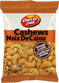 Dan-D Pak Cashews Sesame Glazed - Case of 12