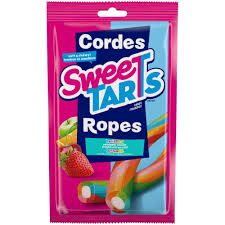 Sweetarts Ropes Twisted Rainbow Punch Candy 141g (Case of 12)