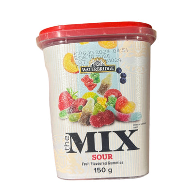 Waterbridge The Mix Sour Gummies Tub 150g - Case of 24