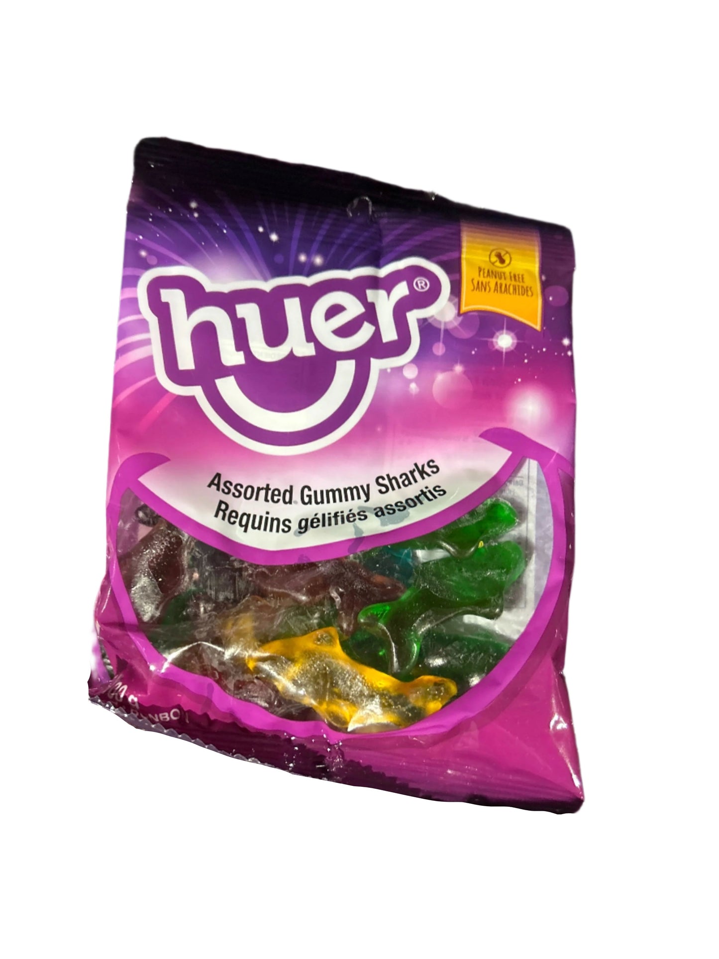 Huer Assorted Gummy Sharks 100g (Case of 12)