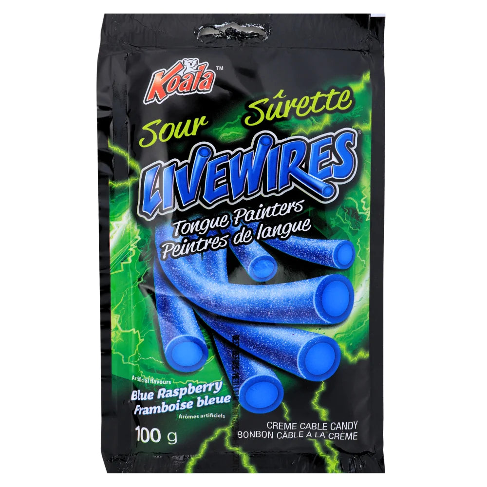 Koala Livewires Sour Tongue Blue Raspberry - Box of 18