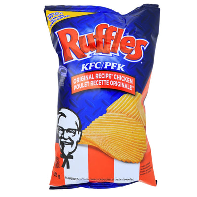 Ruffles KFC Original Chicken Potato Chips 60g - 36 Count (BB: AUG 27)