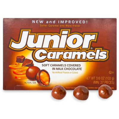 Junior Caramels Theater Box - Case of 12 - USA