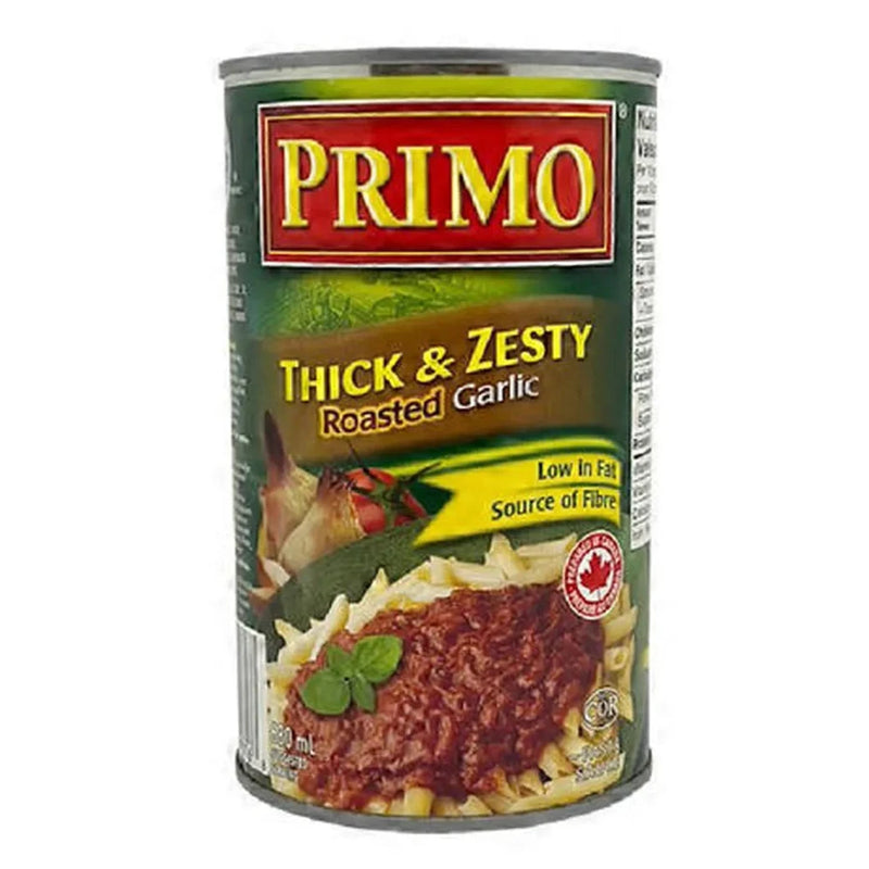 Primo Thick & Zesty Roasted Garlic Sauce 680ml - Case of 12