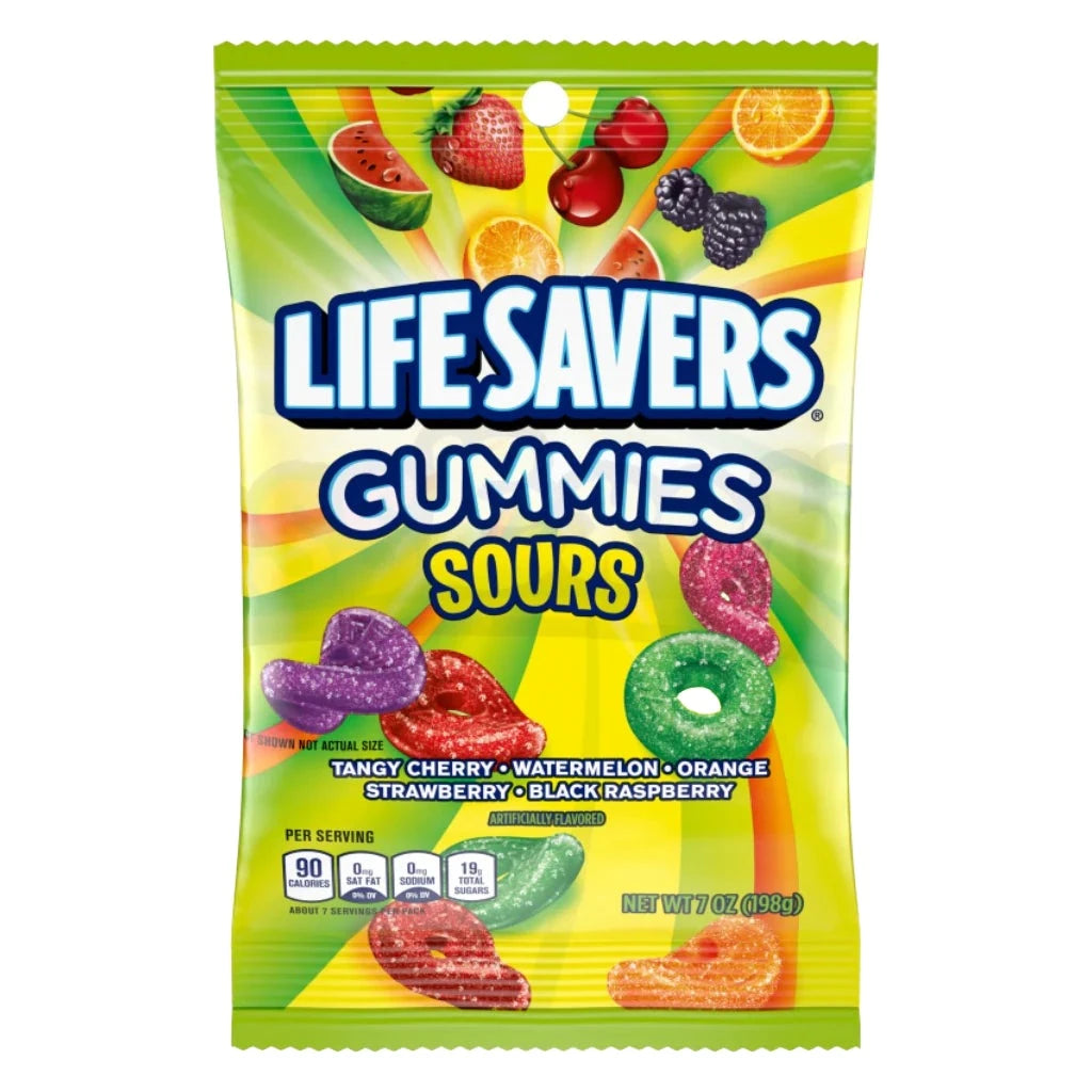 Lifesavers Gummies Sours (Case of 12)