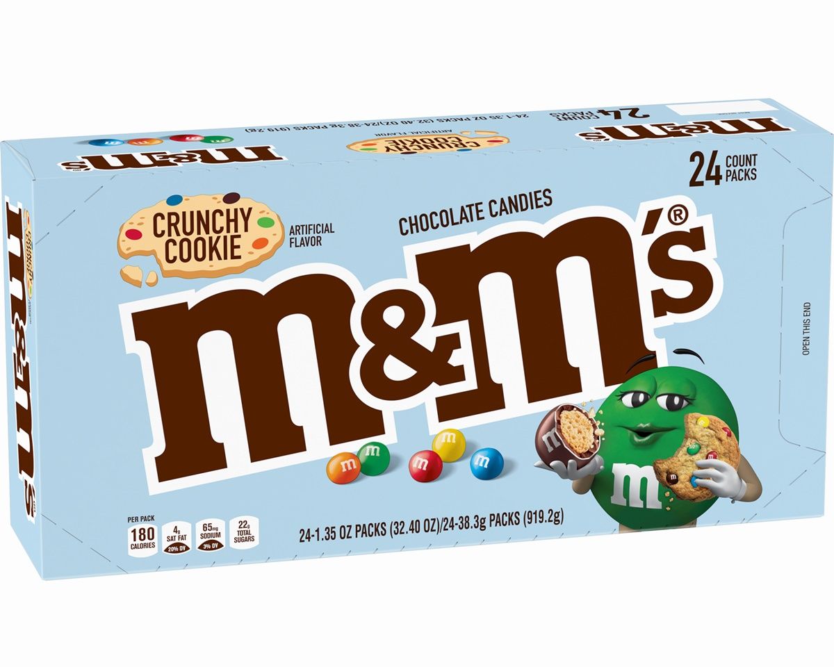 M&M's Crunchy Cookie 38g - 24ct