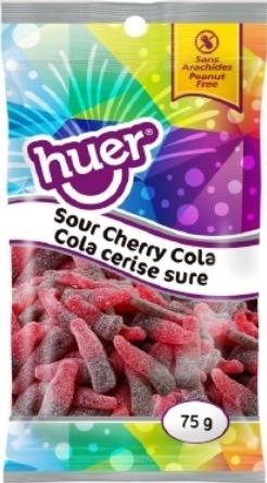 Huer Sour Cherry Cola 75g - Case of 12