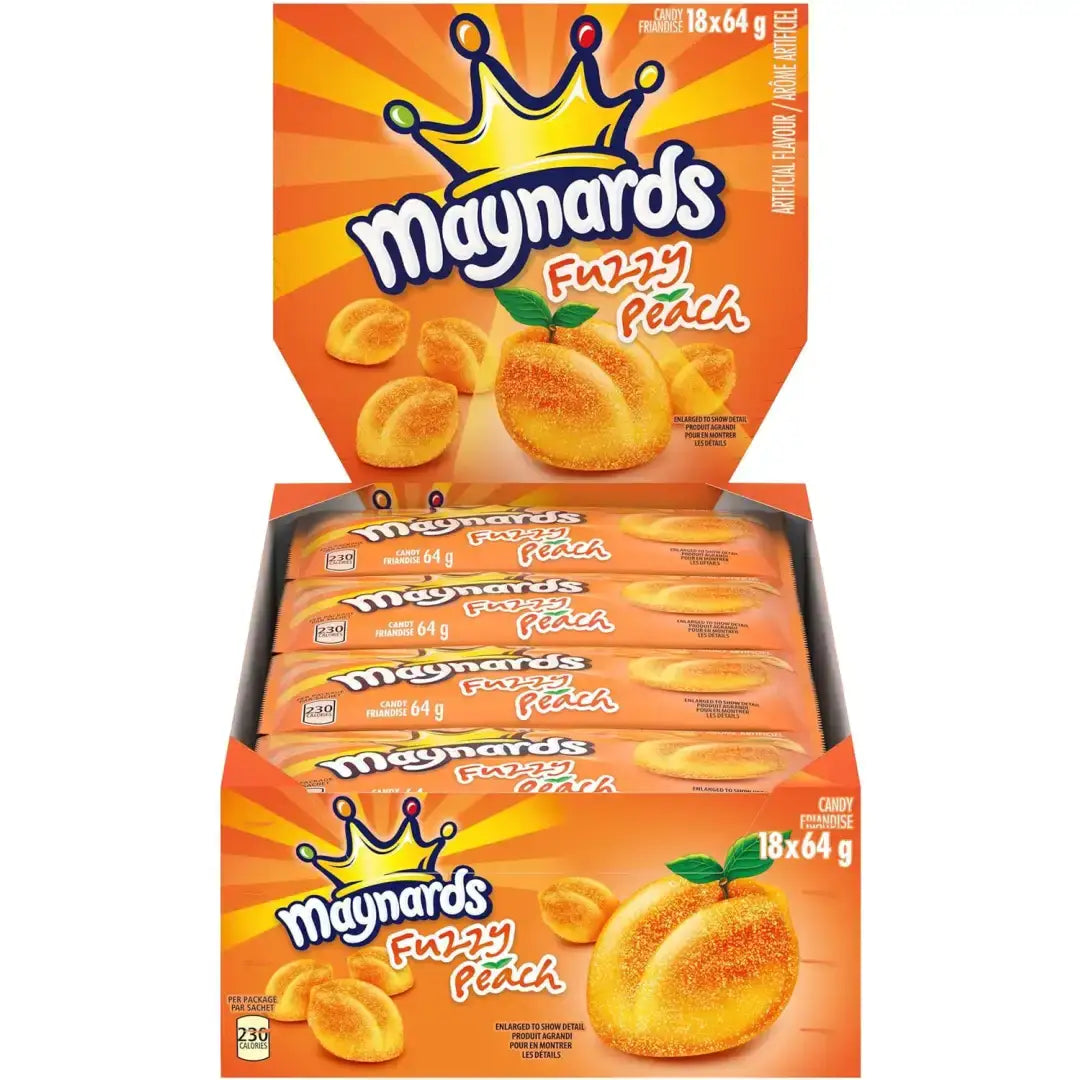 Maynard’s Fuzzy Peach 64g - 18ct