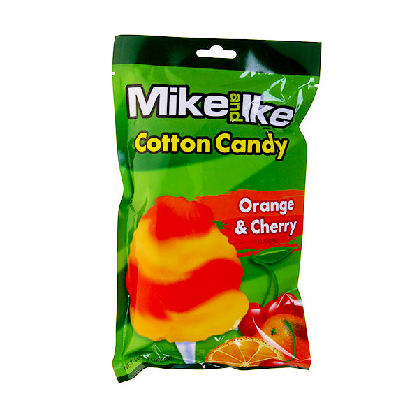 Mike & Ike Cotton Candy Peg Bag 85g- (Case of 12)