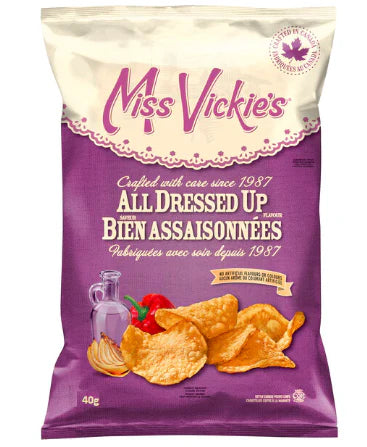 Miss Vickie's All Dressed Up Chips 40g - 40ct