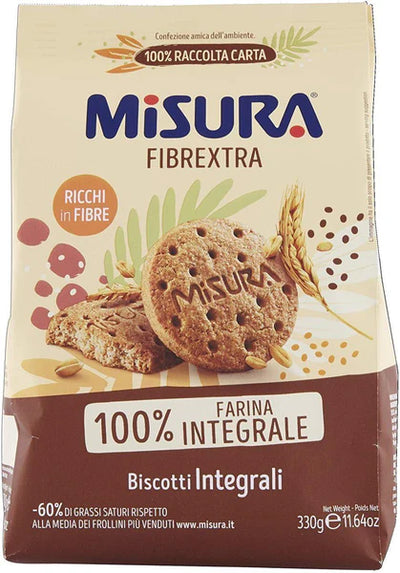 Misura Whole Wheat Biscuits 330g - Europe