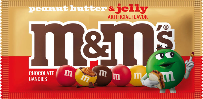 M&M's Peanut Butter & Jelly Share Size 80g - 24ct