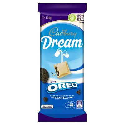 Cadbury Dream with Oreo 170g - Case of 15 - Australia