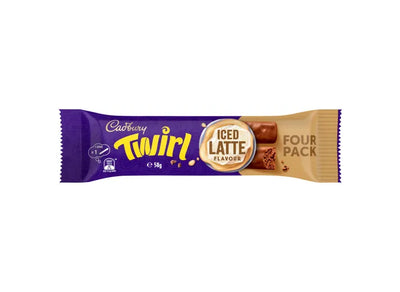 Cadbury Twirl Iced Latte 4pk 58g - 42ct - Australia