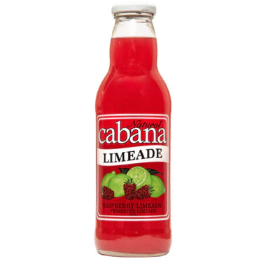 Cabana Natural Raspberry Limeade 591ml - Case of 12