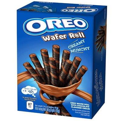 Oreo Chocolate Wafer Roll 54g - 5ct (Vietnam)