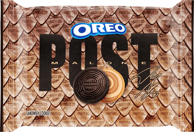 Oreo Post Malone Salted Caramel Cookies 303g  - Case of 12