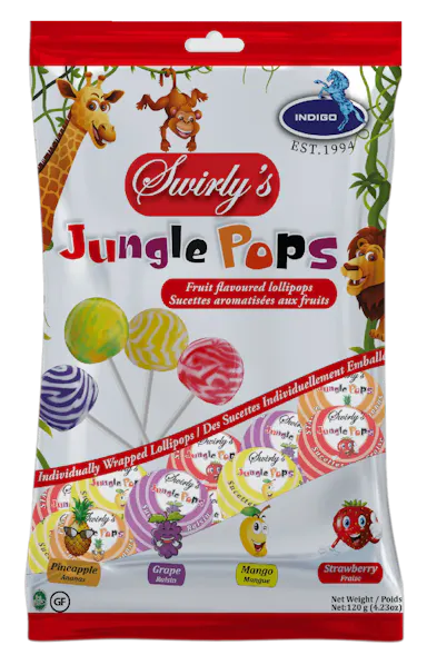 Swirly's Jungle Pops Peg Bag (Case of 12)