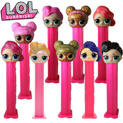 Pez Candy & Dispenser LOL Surprise! Dolls - Case of 12