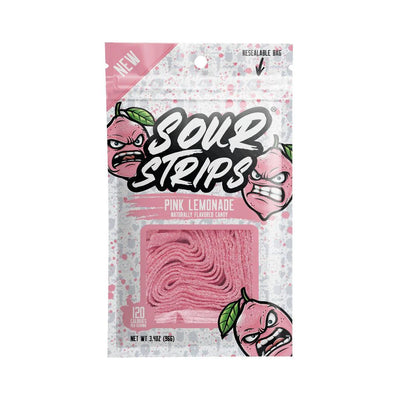 Sour Strips Pink Lemonade Peg Bag (Case of 12)