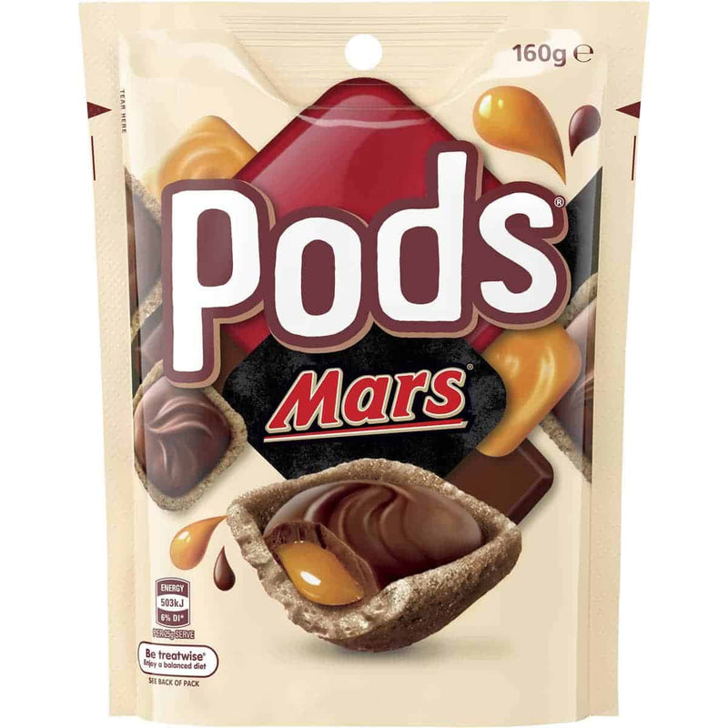 Mars Pods 160g - Case of 15 - Australia