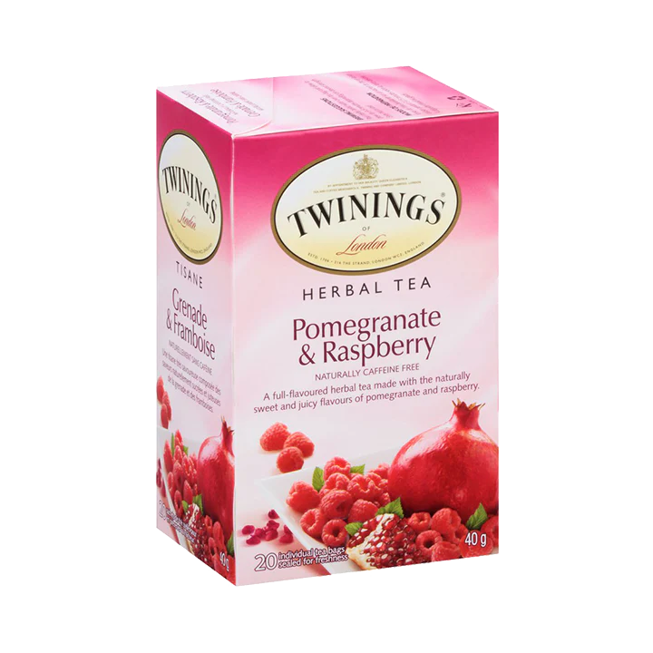 Twinings Pomegranate & Raspberry Tea - 20ct