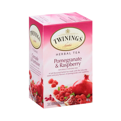 Twinings Pomegranate & Raspberry Tea - 20ct