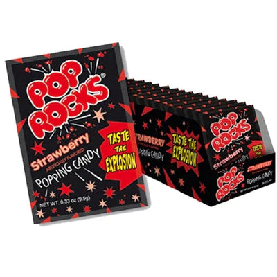 Pop Rocks Strawberry 9.5g (Case of 24)