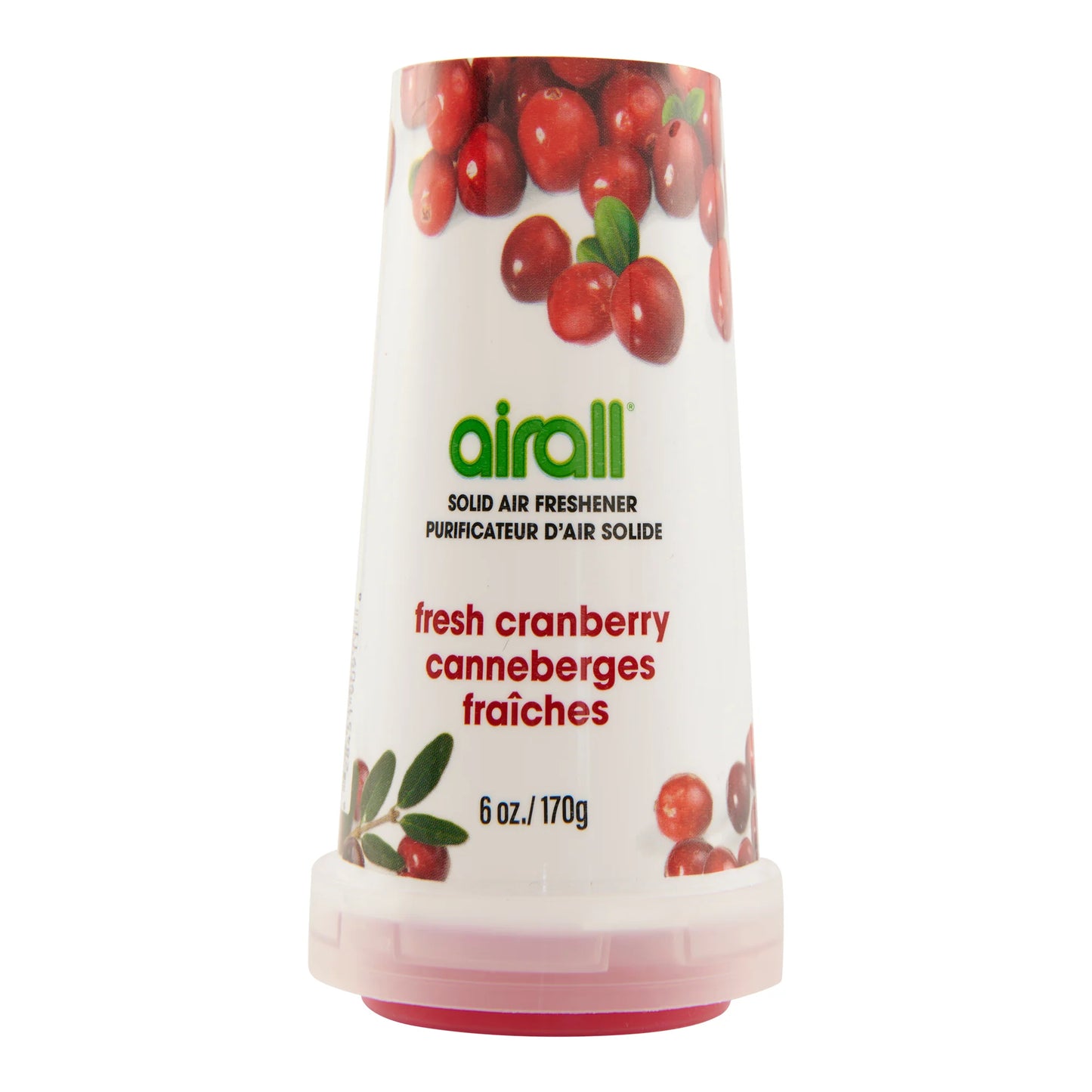 Airall Solid Air Fresh Cranberry 60Z 170G - Case of 12